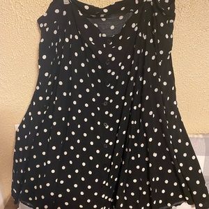 Torrid polka dot pinup style midi skirt - Sz. 4